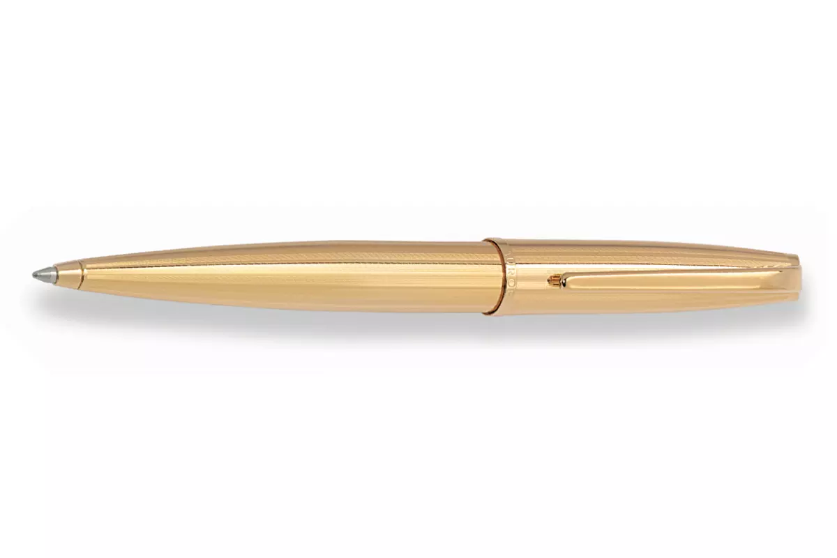 Aurora Style Guilloche Gold-Plated Balpen